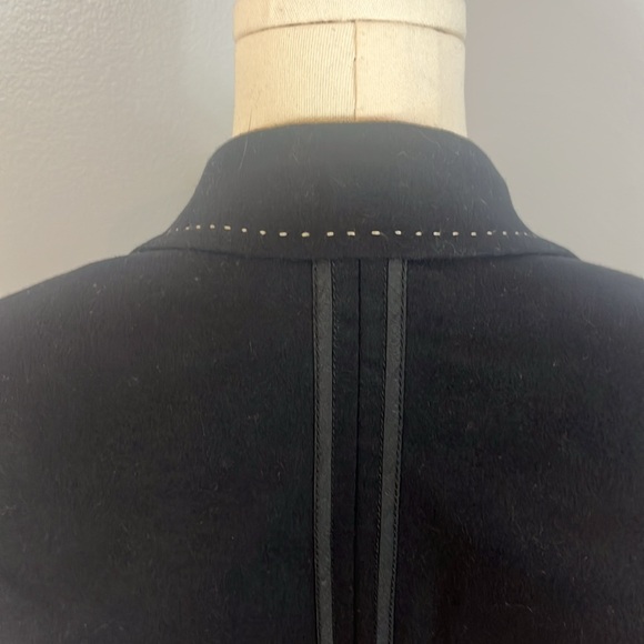 Ambiente Vintage Black Wool & Cashmere Blazer - Picture 11 of 15